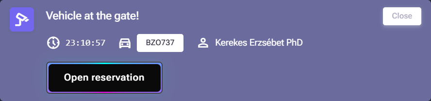 ParkMotion LPR camera dark mode